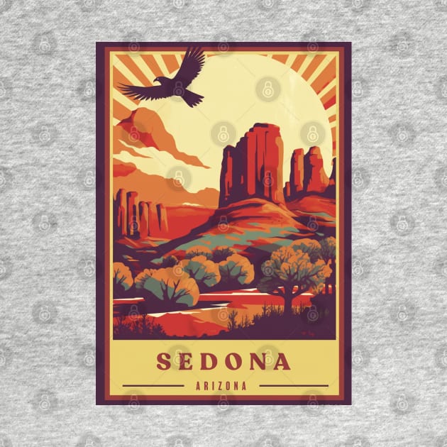 Sedona, Arizona by Retro Travel Design